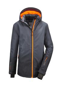 Killtec Kinder Outdoorjacke "Lynge BYS JCKT E", grau, sportlich, Gr. 128, Oberstoff: 100% Polyester, Futter: 100% Polyester, Wattierung: 100%