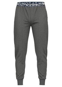 Tom Tailor Herren Pyjamahose "Brügge", Gr. 50, grau, Single Jersey, Obermaterial: 60% Baumwolle, 40% Polyester, casual, Hosen, mit seitlichen Taschen