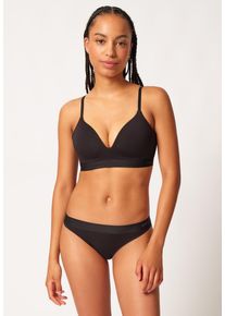 Skiny Damen Triangel-BH "Smartouch", Gr. 70, schwarz, Obermaterial: 92% Viskose, 8% Elasthan, Basic, BHs, mit soft gepolsterter Schale und ohne