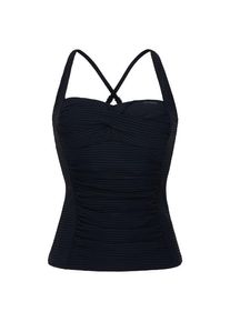 Protest Mixcamo Tankini Top B&C-Cup Bikini-Top Damen (Gr 38 - Cup: B |schwarz)