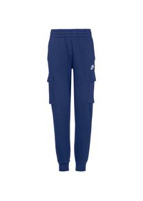 Nike Nsw Club Fleece Cargo Sweathose Kinder - blau - Gr. 140/146 - Baumwolle/Polyester