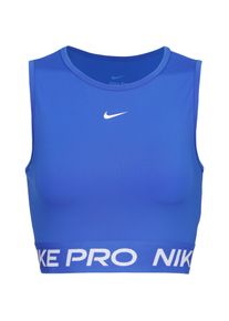 Nike Pro 365 Croptop Damen - blau - Gr. L