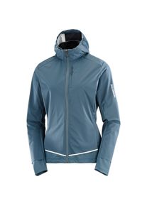 Salomon Light Shell Funktionsjacke Damen - blau - Gr. M - Polyester