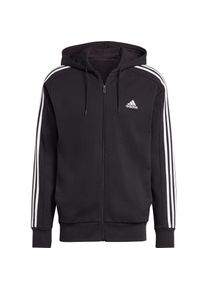 Adidas Essentials French Terry Sweatjacke Herren - schwarz - Gr. XL - Baumwolle