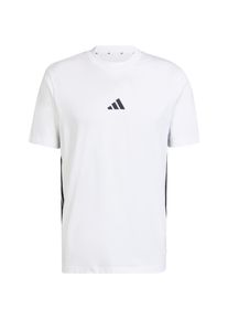 Adidas M 3s Sj Funktionsshirt Herren - weiß - Gr. S - Baumwolle