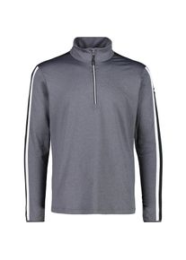 CMP Man Sweat Fleeceshirt Herren - grau - Gr. 48 - Polyester/Elastan