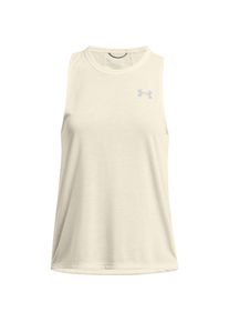 Under Armour Run Trail Funktionstank Damen - beige - Gr. XS - Polyester/Fluorfaser