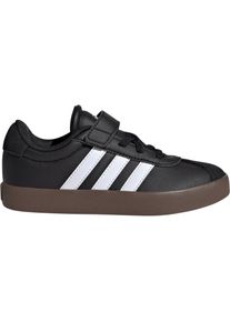 Adidas Vl Court 3.0 El C Sneaker Kinder - schwarz - Gr. 30 - Synthetik