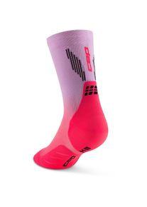 CEP Core Run Mid Socken Damen - rosa - Gr. 34-37 - Polyamid/Polyester/Elastan