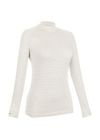 Merinounterwäsche LaMunt Alice Cashmere L/S Baselayer Tee Damen (Gr 34 |weiß)