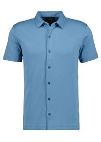 Ragman Herren Poloshirt, blau, casual, Gr. S, Baumwolle, Shirts