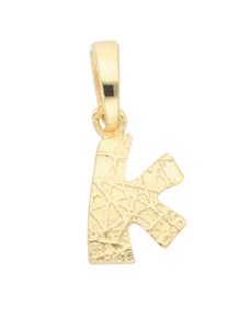 Adelia´s ADELIA ́S Damen Buchstaben-Anhänger "Damen & Herren 333 Gold Buchstabenanhänger K", Gold, gold, Gold, Schmuckanhänger, für Damen & Herren