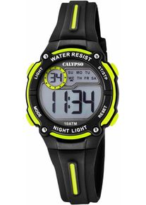 Calypso Watches Kinder Chronograph "Digital Crush", schwarz, Armbanduhren, Armbanduhr, Quarzuhr, Kinderuhr, Datum, digital, Stoppfunktion