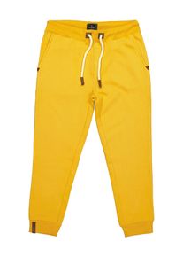 Ragman Herren Sweathose, orange, Gr. L, 65% Baumwolle 35% Polyester, Hosen