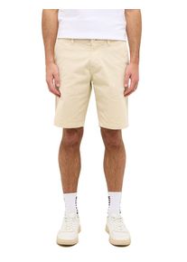 Mustang Herren Shorts "Herren Style Amsterdam"2040 beige, casual, Gr. 33, unifarben, 97% Baumwolle, 3% Elasthan, Hosen