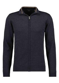 Ragman Herren Strickfleecejacke, grau, Gr. S, 100% Wolle, Jacken