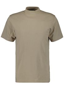 Ragman Herren Stehkragenshirt, beige, klassisch, Gr. 5XL, Baumwolle, Shirts