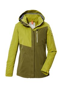 Killtec Damen Funktionsjacke "KOS 366 WMN JCKT", grün, sportlich, Gr. 46, Oberstoff: 100% Polyester, Futter: 100% Polyester, Jacken, Wasser- und
