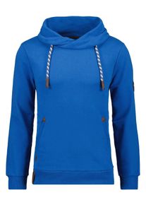 Ragman Herren Sweatshirt, blau, casual, Gr. M, 65% Baumwolle 35% Polyester, Sweatshirts
