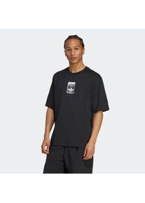 Herren T-Shirt "GRAPHIC OS SS T", schwarz, sportlich, Gr. M, adidas originals, Obermaterial: 100% Baumwolle, Shirts
