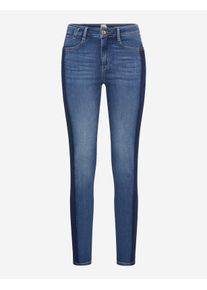 Brax Damen Five-Pocket-Hose Style ANA USED LIGH BLUE, denim blau, Gr. 44K