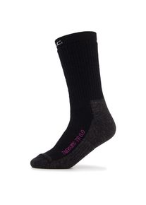 P.A.C. TR 80 Trekking Winter Wandersocken Damen (Gr 35-37 |schwarz)