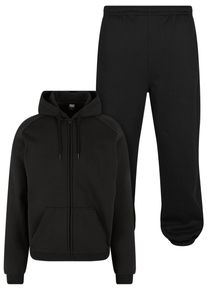 Urban Classics Herren Trainingsanzug "Urban Classics Herren Blank Suit", schwarz, Gr. XL, unifarben, 65% Baumwolle, 35% Polyester, Sportanzüge