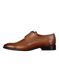 Roy Robson Herren Schnürschuh "Businessschuh Echtleder", Gr. 46, braun, Leder, unifarben, elegant, Schuhe