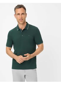 Brax Herren Poloshirt "Style PETE", grün, Gr. S, 96% Baumwolle, 4% Elasthan, Shirts