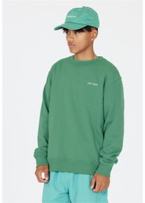 LES'ARCS Herren Sweatshirt "Deasach", grün, casual, Gr. 176, unifarben, 45% Polyester, 35% Baumwolle, 20% Polyester, Sweatshirts, mit stylischem