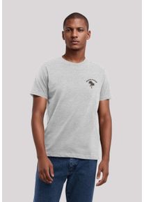F4NT4STIC Herren T-Shirt "Beach Please Bestickt", grau, casual, Gr. XXL, Obermaterial: 100% Baumwolle, Shirts, Premium Qualität