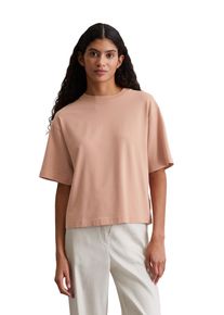 Marc O'Polo MARC O'POLO Damen T-Shirt "mit TENCEL Modal", orange, Basic, Gr. XXL, unifarben, Obermaterial: 48% Modal, 48% Baumwolle, 4% Elasthan, Shirts