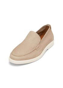 Marc O'Polo MARC O'POLO Herren Loafer "aus weichem Nubukleder", Gr. 44, grau, Obermaterial: 100% Leder, unifarben, Schuhe