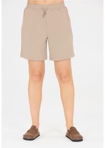 CRUZ Damen Shorts "Rusvil", gelb, casual, Gr. 42, unifarben, 60% Baumwolle, 40% Polyester, Hosen, Aus atmungsaktivem Material