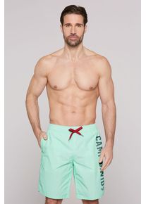 CAMP DAVID Herren Badeshortssea mint, Gr. XXL, bedruckt, Polyamid, Badehosen, mit Einschubtaschen