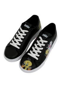 DOGO Damen Sneaker "Ace Sneakers Life Goes On Damen Sneaker / Female", Gr. 38, schwarz, Lederimitat, casual, Schuhe, Vegan