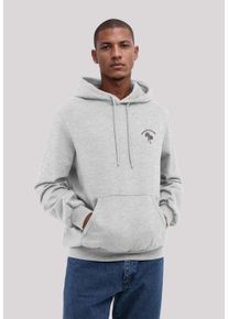 F4NT4STIC Herren Kapuzenpullover "Beach Please Bestickt", grau, casual, Gr. XS, Obermaterial: 80% Baumwolle, 20% Polyester, Pullover, Premium Qualität