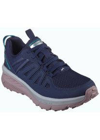 Skechers Damen Outdoorschuh "SWITCH BACK-CASCADES", Gr. 35, blau, Synthetik, sportlich, Schuhe, mit farbigen Kontrasten, Freizeitschuh, Halbschuh,