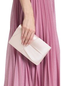 Vera Mont Damen Abendtasche "Vera Mont Clutch-Tasche unifarben", bunt, Satin, Polyester, Taschen, Falten