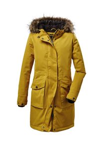 G.I.G.A. by Killtec Damen Parka "GW 24 WMN PRK", gelb, sportlich, Gr. 36, G.I.G.A. DX BY KILLTEC, Oberstoff: 100% Polyester, Futter: 100% Polyester, Wattierung: 100%