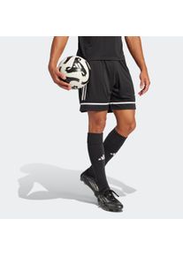 Herren Trainingsshorts "SQUA25 SHO M", schwarz-weiß, sportlich, Gr. XL, adidas Performance, Obermaterial: 100% Polyester, Hosen