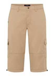 Eurex By Brax Herren Bermudas "Style BILL", beige, Gr. 50, 98% Baumwolle, 2% Elasthan, Hosen