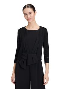 Vera Mont Damen Strickjacke "Vera Mont Strickbolero ohne Verschluss", schwarz, elegant, Gr. S, Strick, Obermaterial: 80% Viskose, 20% Polyester