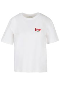 MISS TEE Herren T-Shirt "Miss Tee Damen Più Veloce Tee", weiß, casual, Gr. 5XL, bedruckt, 100% Baumwolle, Shirts