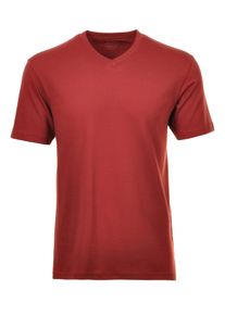 Ragman Herren T-Shirt, rot, casual, Gr. XXXL, Baumwolle, Shirts