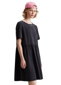 Marc O'Polo Damen Minikleid "aus TENCEL Lyocell", blau, Gr. S, MARC O'POLO DENIM, unifarben, Obermaterial: 100% Lyocell, Kleider