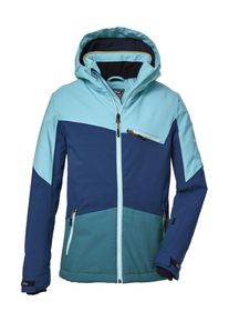 Killtec Kinder Skijacke "KSW 182 GRLS SKI JCKT", blau, sportlich, Gr. 116, Oberstoff: 100% Polyester, Futter: 100% Polyester, Wattierung: 100%