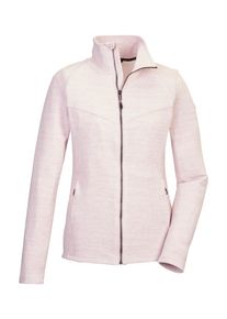 Killtec Damen Strickjacke "KOW 112 WMN FLX JCKT", lila, sportlich, Gr. 42, Oberstoff: 100% Polyester, Strickjacken, Powerstretchjacke, Melange Optik,