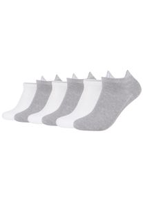 Camano Herren Kurzsocken "ca-soft", Gr. 39, grau, Baumwollmischung, uni und meliert, Socken, mit weicher Innensohle