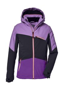 Killtec Kinder Skijacke "KSW 182 GRLS SKI JCKT", lila, sportlich, Gr. 128, Oberstoff: 100% Polyester, Futter: 100% Polyester, Wattierung: 100%